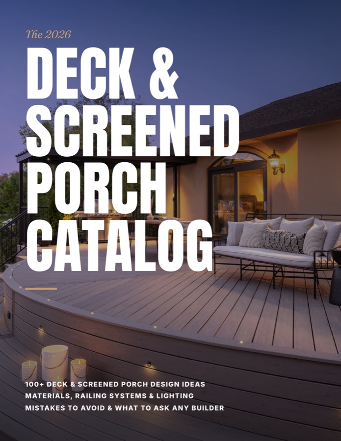 The 2026 Deck & Screened Porch Catalog cover